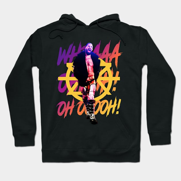 WWe Smackdown Jey Uso Hoodie by Bob Charl